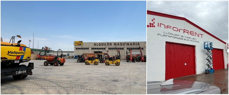 EL SECRETARIO GENERAL VISITA LAS INSTALACIONES DE VALQUISA EN SU SEDE DE ZARAGOZA Y DE INFORRENT EN GIRONA