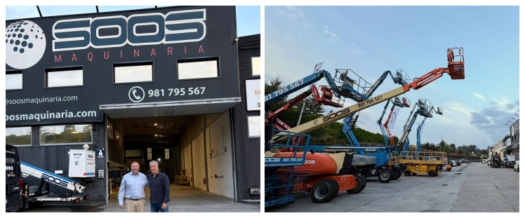 EL SECRETARIO GENERAL VISITA LAS INSTALACIONES DE SOOS MAQUINARIA EN A CORUÑA