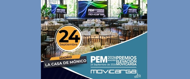INVITACIÓN PREMIOS MOVICARGA - 24 DE SEPTIEMBRE 2026 en La Casa de Mónico (Madrid).